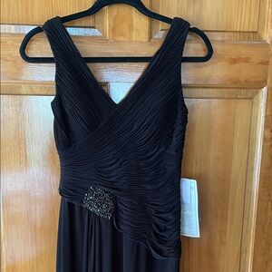 Chic Black Asymmetrical Dress